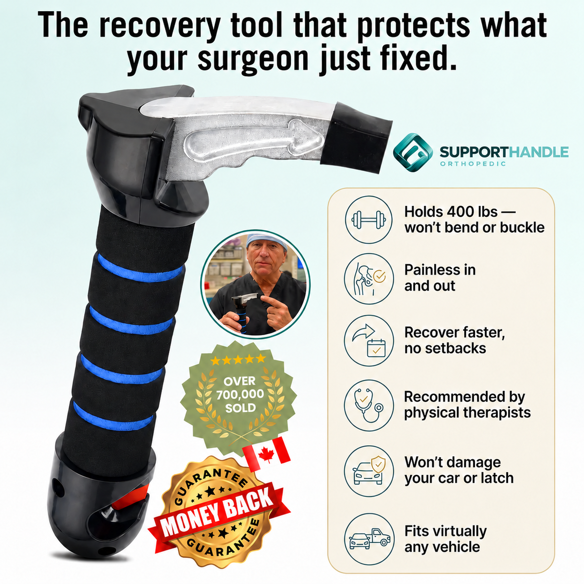 SupportHandle™ 2026 : Stable, Secure, and Stress-Free Car Exits