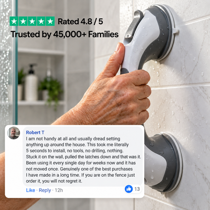 SupportHandle™ 2026 : SecureGrip Shower Handle